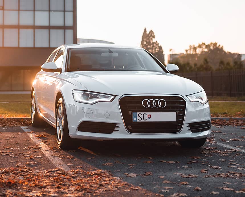 Parked Audi Parked Audi